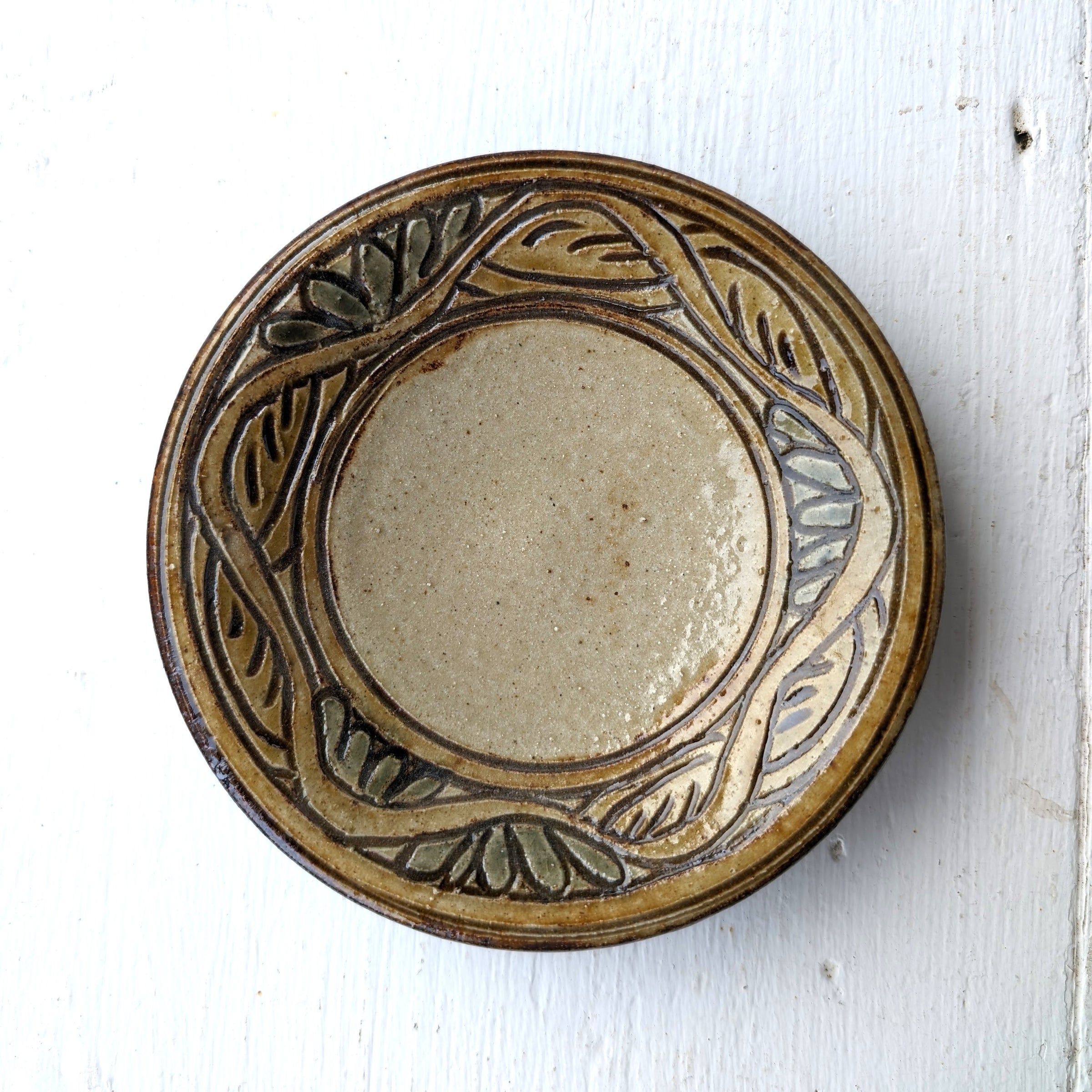 やちむん5寸皿 | 工房アマム Online Shop